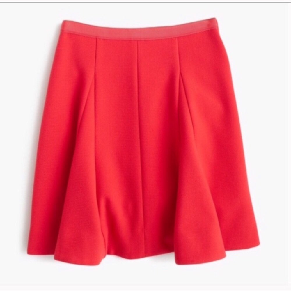 Elegant Red Women's Skirt